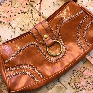 🌺 Vintage Boho Faux Leather Bag